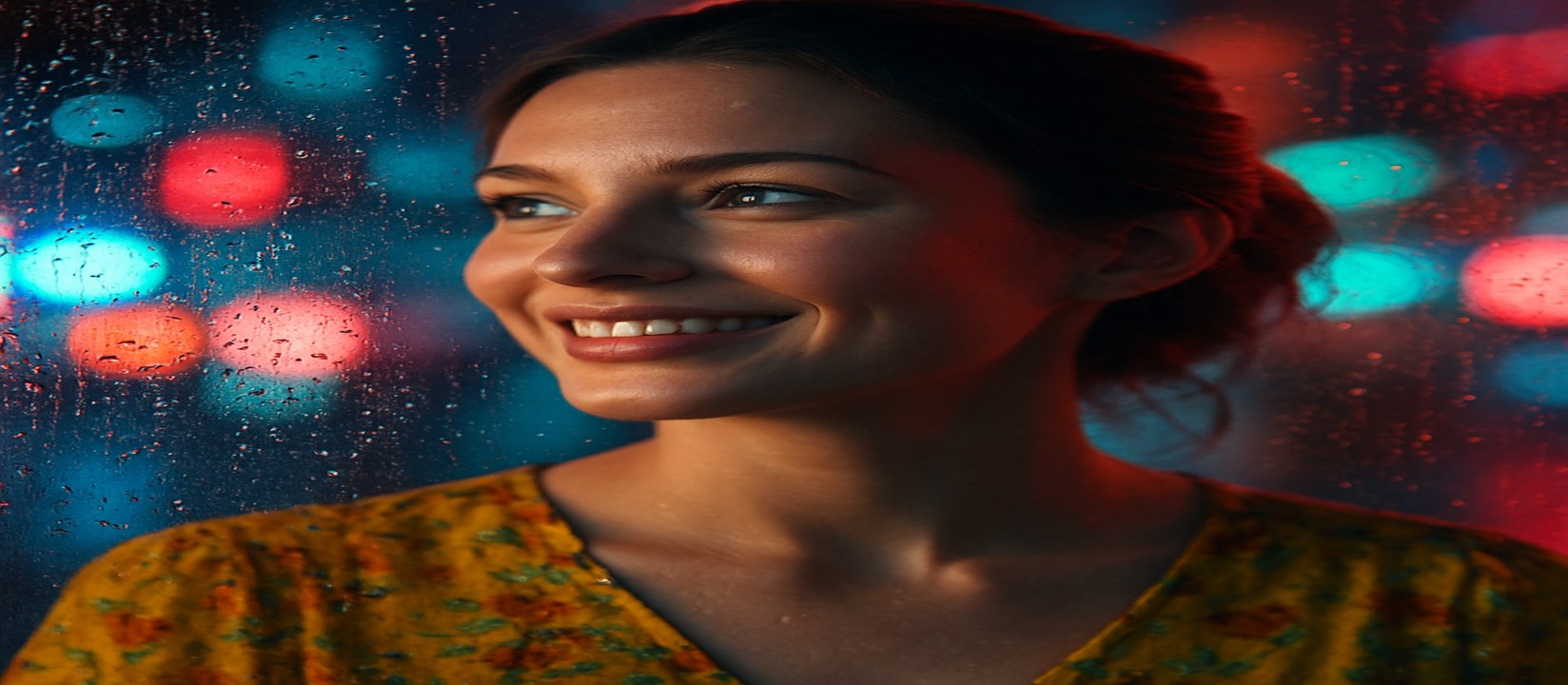 চমৎকার গেমিং প্ল্যাটফর্মের পরিবেশে আর্কেড মেশিনের পাশে হাসিখুশি এক তরুণী